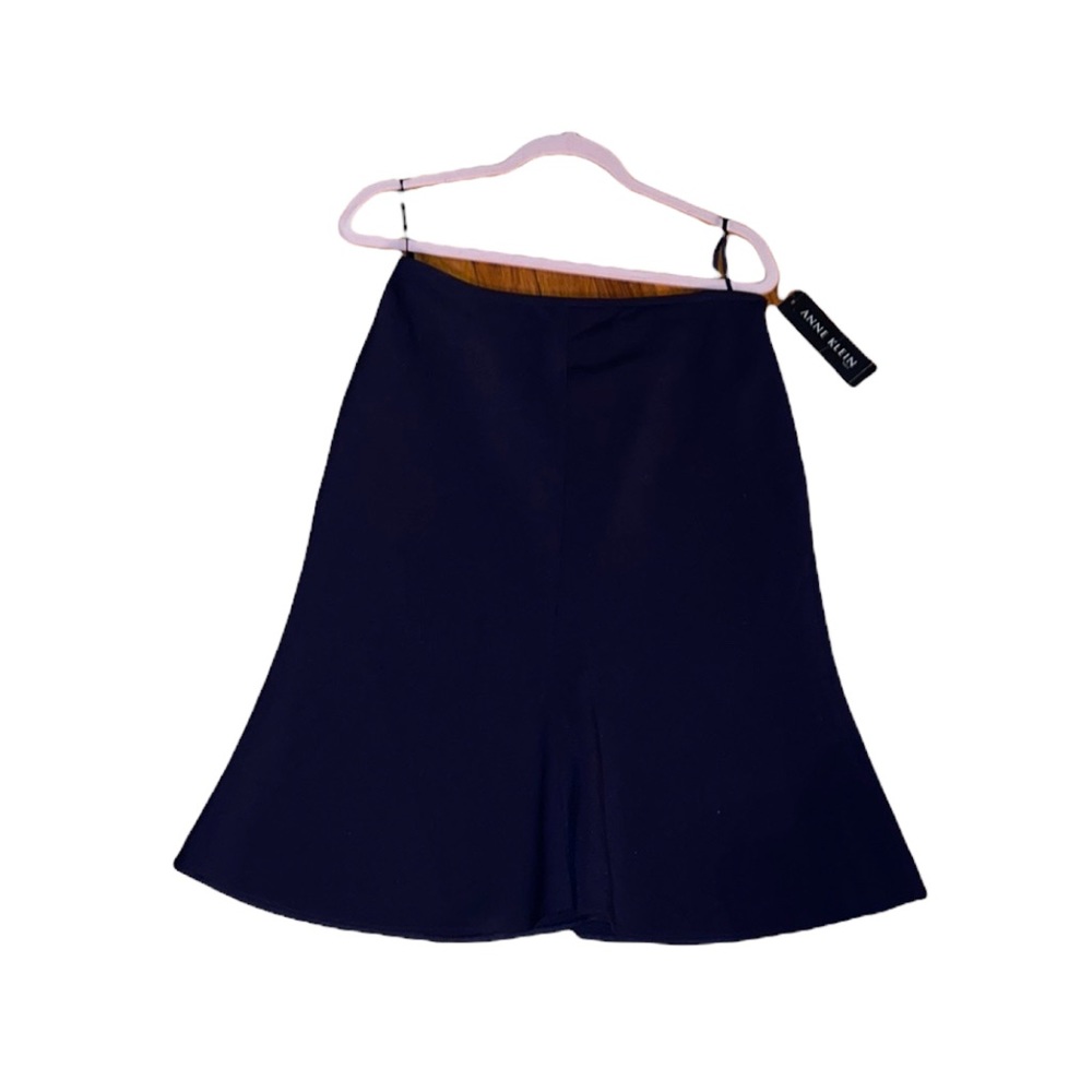 Anne Klein Navy Formal Skirt